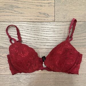 Cosabella Crimson Lace Push-Up Bra 36D NWOT